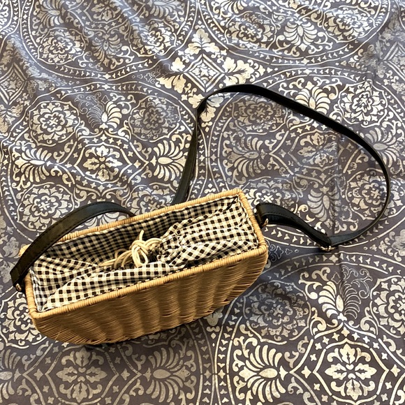 Woven summer bag with cotton lining. - Picture 2 of 6